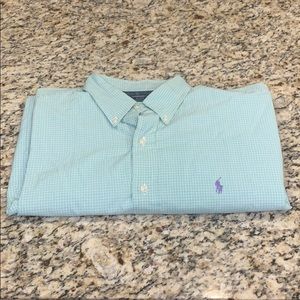 Men’s Polo by Ralph Lauren Plaid Dress Shirt